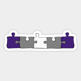 Puzzle Pride Sticker